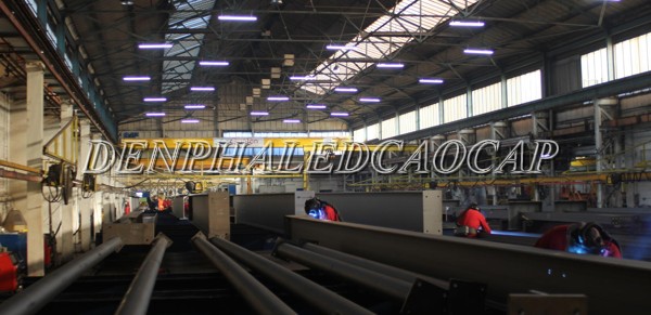 Ứng dung đèn LED nhà xưởng Linear