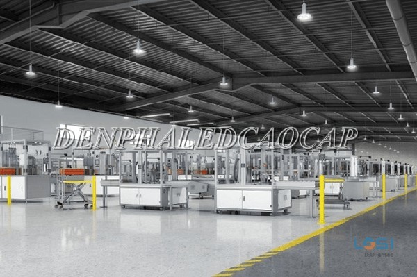 Ứng dụng đèn nhà xưởng Lowbay