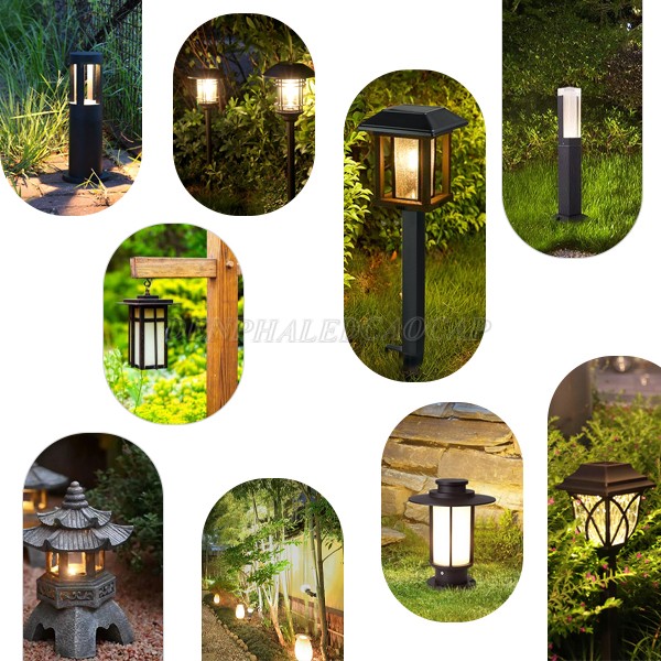 Đèn LED chiếu sáng sân vườn độc đáo